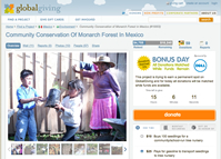 Support monarch butterfly conservation in Mexico: Monarch Butterfly Fund