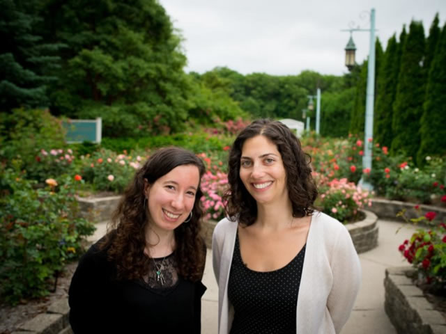 Elise Zipkin and Sarah Saunders