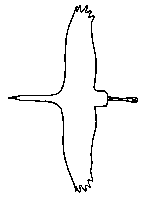 Crane silhouette pattern