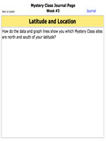 Worksheet | Photoperiod: Reflecting on Data and Line Graphs