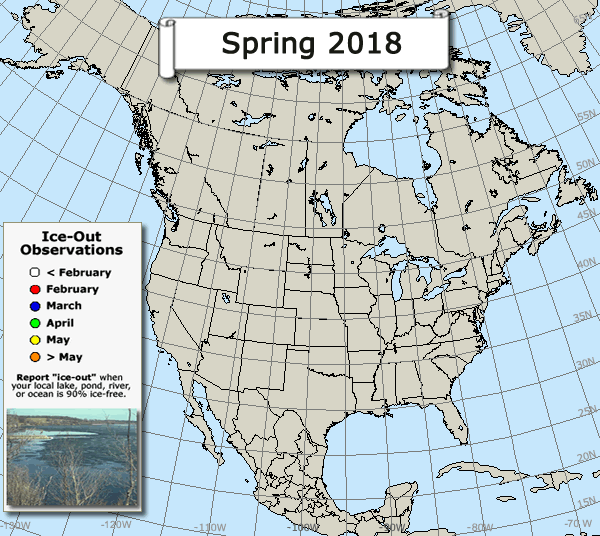 Ice out map